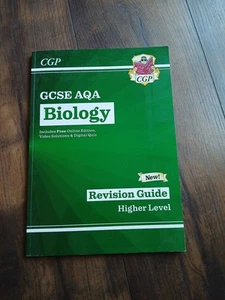 CGP GCSE AQA Biology Revision Guide Higher Level Includes Online Edition - Picture 1 of 1