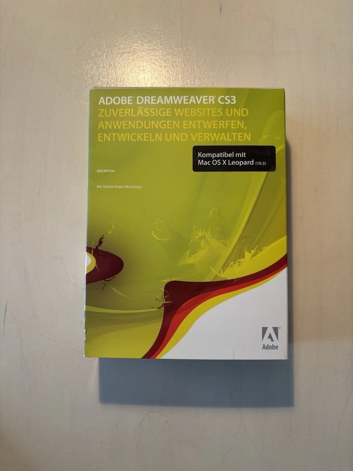 Adobe Dreamweaver CS3 Lizenz Mac OS X - Bild 1 von 4