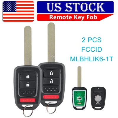 2 para Honda CRV CR-V 2014 2015 2016 mando a distancia MLBHLIK6-1T 35118-TY4-A00 Foto 1 de 4