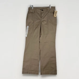 NWT Duluth Trading Workday Warrior Pants Womens 8x29 Slim Fit Outdoors Gorpcore - Picture 1 of 7