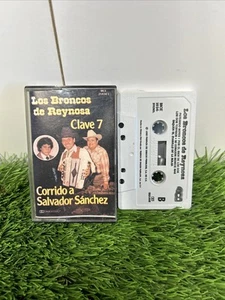 Los Broncos De Reynosa Clave 7 Cassette Musica Mexicana Corridos Norteno - Picture 1 of 4