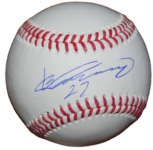 VLADIMIR GUERRERO signed (EXPOS ANGELS OML Major League baseball BECKETT BU41352 - Picture 1 of 2