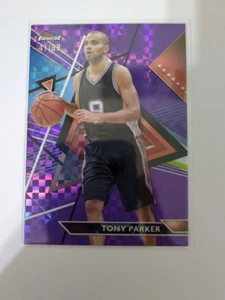 2023-24 Topps Finest Tony Parker Purple Checkerboard #41/99 - Picture 1 of 3