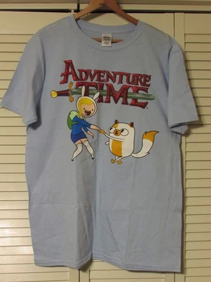 ВРЕМЯ ПРИКЛЮЧЕНИЙ FIONNA & CAKE лицензированный PRESHRUNK Gildan размер большой Lg L, Бесплатная доставка - Изображение 1 из 3