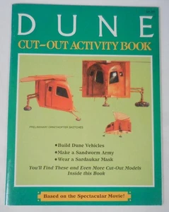DUNE Cut-Out Activity Book (1984), New/Complete - Picture 1 of 10