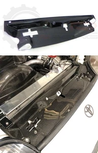 Panel de refrigeración de fibra de carbono para Toyota Supra Mk4 JZA80 - Imagen 1 de 2