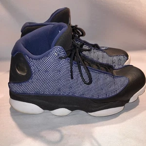 Air Jordan 13 DJ5982-400 Herren Knöchel Sneaker Schuhe Retro Brave Blau Schwarz Größe 11 - Bild 1 von 9