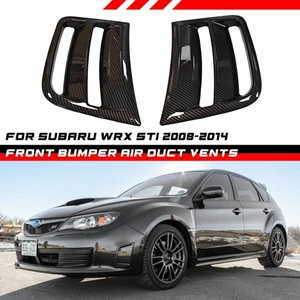 Lufteinlass Lufthutze Stoßstange Seitlich Carben Optik für Subaru WRX 2008-2014 - Picture 1 of 7