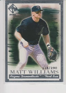 2001 Private Stock Silver Matt Williams - Picture 1 of 1