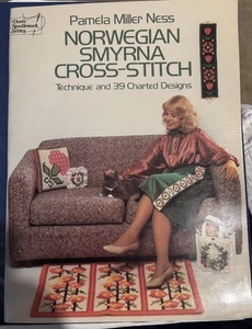 Norwegian Smyrna Cross-Stitch Embroidery Designs VG+ - Picture 1 of 10