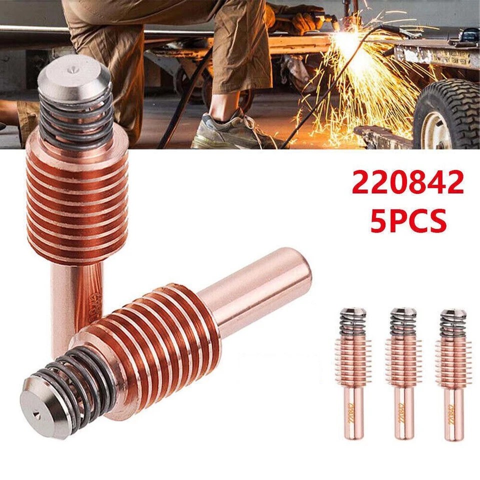MARKENLOS 5 Stück Elektroden Plasmaschneider Schneiddüse Düsen WS 220842 Für Hypertherm