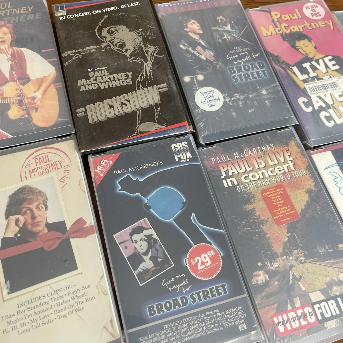 Paul Music & Concerts VHS Tapes for sale | eBay