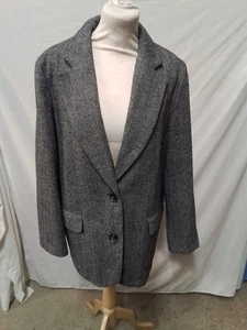 new look ladies grey jacket size 14 #4456 - Picture 1 of 4