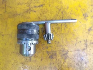 ROHM S2A drill chuck +key 1/32"-3/8" 1-10mm threaded 1/2" x 20 UNF MAKITA BOSCH - Imagen 1 de 3