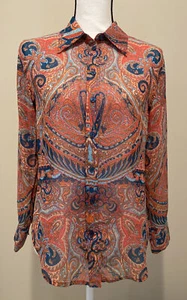 Nuevo Sin Etiqueta INC International Concepts Mangas Largas Top Impreso Multi Talla 6 - Imagen 1 de 10