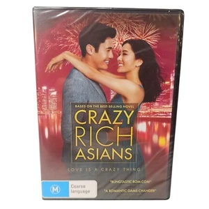 Crazy Rich Asians DVD Drama Romance Family Wedding Marriage Region 4 Brand New - Bild 1 von 12