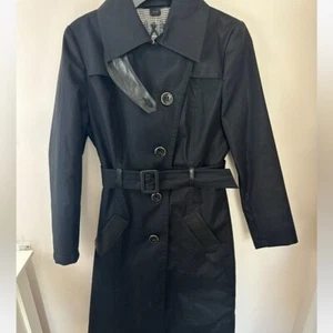 MACKAGE black peacoat belted size medium - Picture 1 of 9