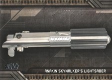 2017 Star Wars Galactic Files Reborn Weapons #W-1 Anakin Skywalker's Lightsaber