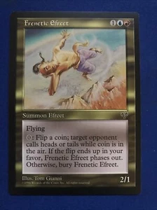 Frenetic Efreet - Mirage - MTG - NM Magic the Gathering Coin Flip reserved list - Picture 1 of 1
