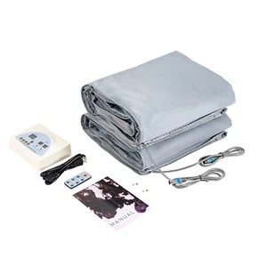 Portable Far Infrared Thermal Sauna Blanket Body Shape Detox Slimming Machine - Picture 1 of 22