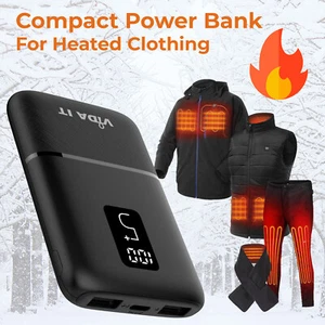 5V 2A Power Bank for Heated Gilet Coat Hoodie Small USB Battery Pack Charger New - Picture 1 of 10
