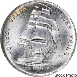 Ronda de plata de colección 1973 Constitution Mint valor honesto nunca falla 1 oz .999 - Imagen 1 de 2
