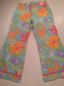 Gymboree Palm Springs flower print pants size 7 - Picture 1 of 1