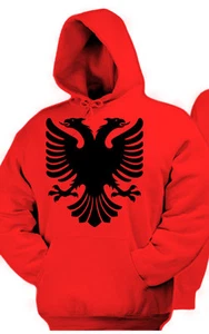 Albania Shqipëria Albania Hoodi Pullover Hoodie Albania kosovo kosowo x - Picture 1 of 4