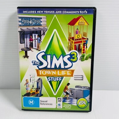 The Sims 3 - Town Life Stuff  PC (2011) Video Game - Image 1 of 4