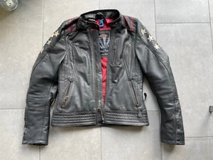 Held Laxy Damen-Lederjacke Chopper Jacke vintage mit Sternen - Bild 1 von 3
