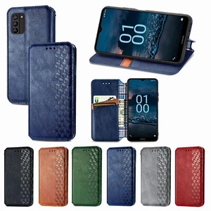 For Nokia C35 HMD Pulse Pro HMD Fusion Magnetic Flip Leather Cover Phone Case - Picture 1 of 18