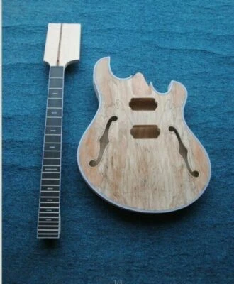 Brand New Project Electric Unfinish Guitar Kit Without Parts - Image 1 of 4