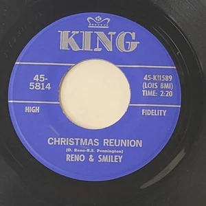 Reno & Smiley Christmas Reunion / The True Meaning Of 45 RPM Vinyl 1963 King - Picture 1 of 5