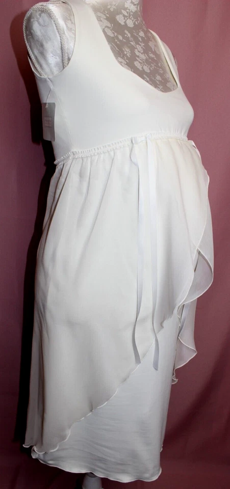 Umstandsmode Brautmode "MIA NANA" Kleid "ANNABELL" Cremeweiß Gr.34 NP 289€ - Bild 1 von 4