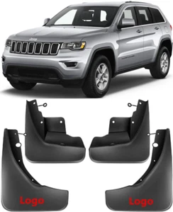 Genuine Front & Rear Splash Guards Mud Flaps For 2011-2021 Jeep Grand Cherokee - Picture 1 of 6