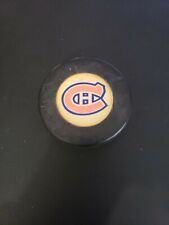 Montreal Canadians VINTAGE Cooper Official LOGO CZECHOSLOVAKIA NHL HOCKEY PUCK