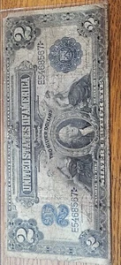 1899 united states of america $2 silver certificate "Mini-Porthole" NO RESERVE - Picture 1 of 3