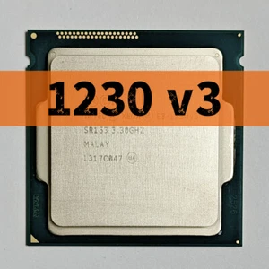 Intel Xeon E3-1230 v3 SR153 3.3GHz 4 Cores 80W LGA1150 CPU Processor - Picture 1 of 3