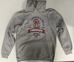 2007 World Series Champs Boston Red Sox MLB Hooded Sweatshirt Adult L - Picture 1 of 3