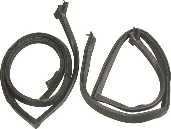 Vedações de trilho de teto frontal compatíveis com 1964-1965 Lincoln Continental Sedans - Imagem 1 de 1