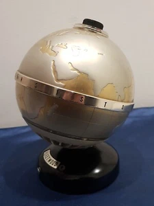 Radio AM ALL TRANSISTOR Mappamondo Globo Japan Anni 60 Funzionante Vintage - Foto 1 di 18