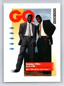 1991 Skybox Dominique Wilkins / Kevin Willis #326 GQ   Atlanta Hawks - Picture 1 of 2