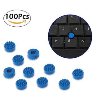 20/40/100pcs For Dell Laptops Keyboard Joystick Cap Pointing Rod Blue Cap - Picture 1 of 7