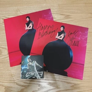 Rina Sawayama Personal Signed Red Splatter Vinyl + Lemonade Galaxy Hold The Girl - Bild 1 von 7