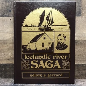 Icelandic River Saga: History of Riverton Manitoba and District by Gerrard *Rare - Picture 1 of 24