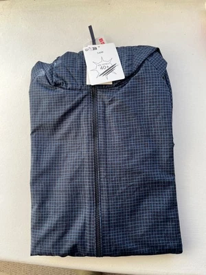 Uniqlo Women size Medium -blue - UV Protection Pocketable Hooded Parka Jacket - Image 1 of 4
