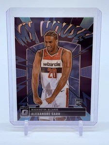 2024-25 Panini Donruss Optic Alexandre Sarr #9 My House! Purple Prizm Rookie RC - Picture 1 of 2