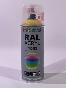 DUPLI COLOR 719387 RAL 1003 Acryl Lack Signalgelb Spraydose 400ml Autofarbe - Bild 1 von 4