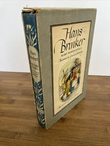 Hans Brinker Hardcover oder Die silbernen Schlittschuhe mit Schuber von Mary Mapes Dodge 1945 - Bild 1 von 19