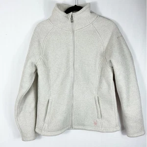 Spyder Damen Stella Full Zip Jacke Oatmeal Heather Sherpa gefüttert Large - Bild 1 von 7